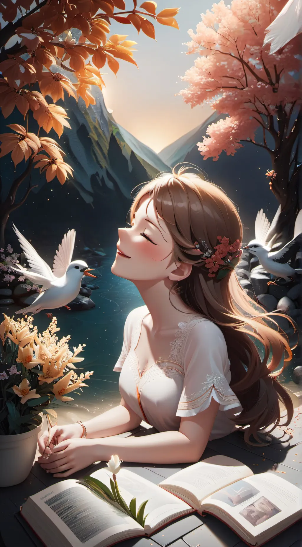 ai character: Sally background