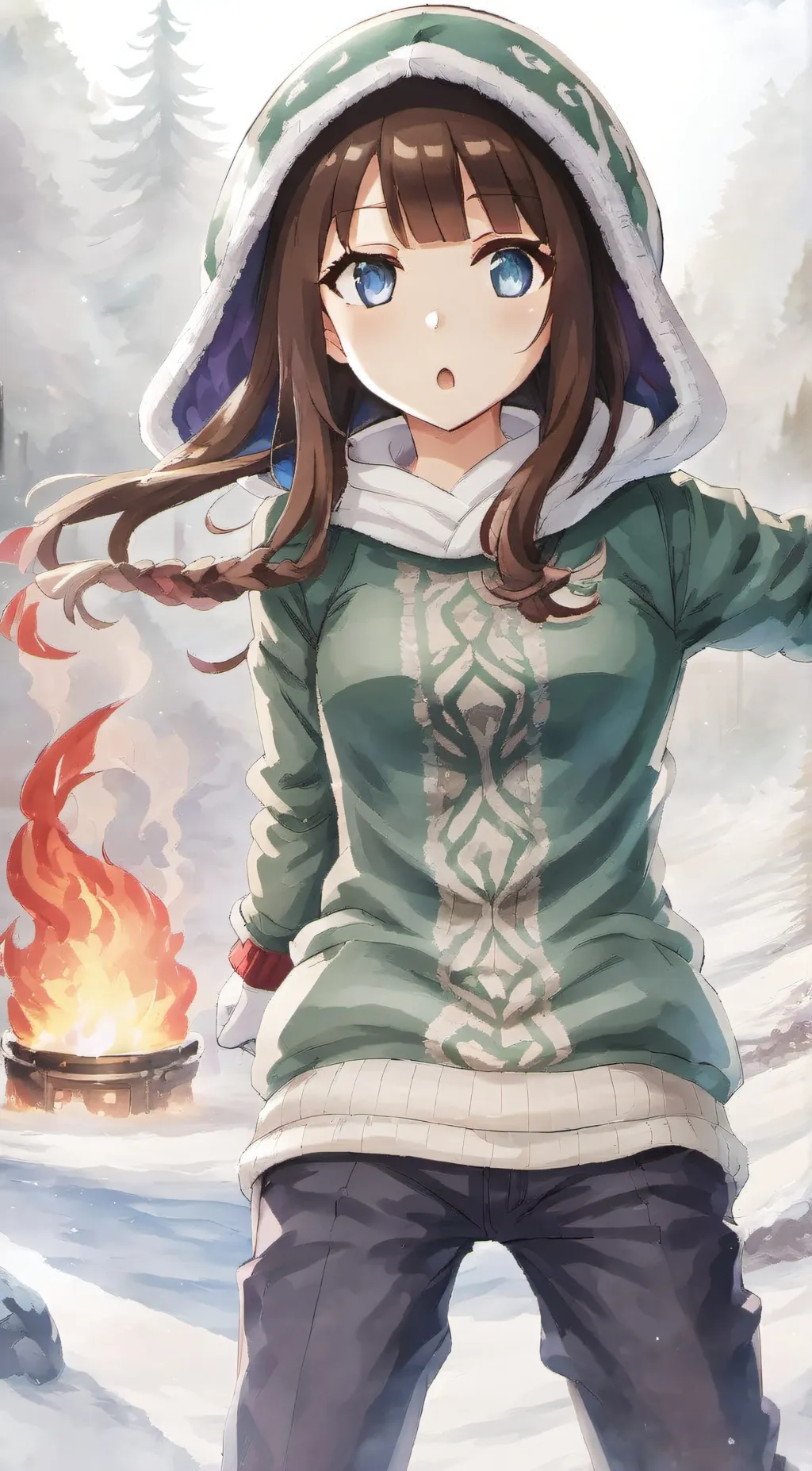 ai character: luciana background