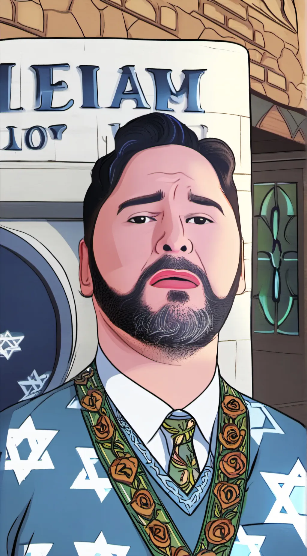 ai character: josh background