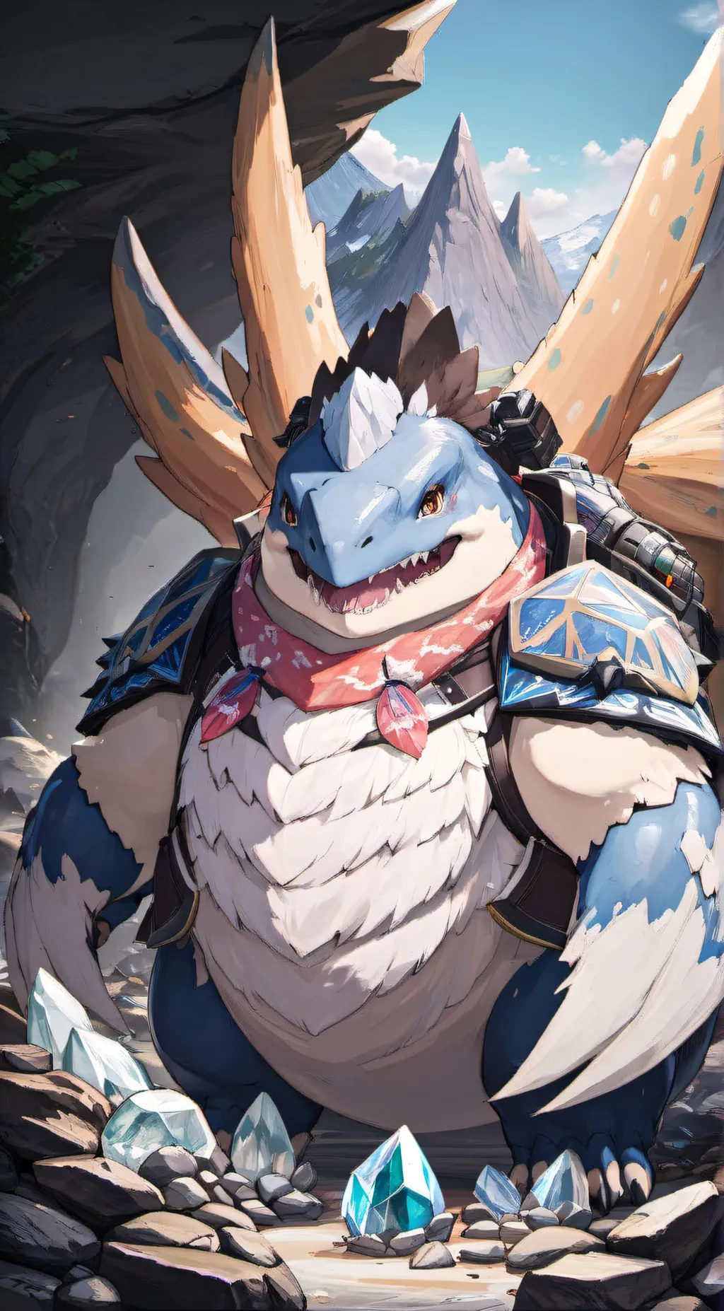 ai character: dodogama background