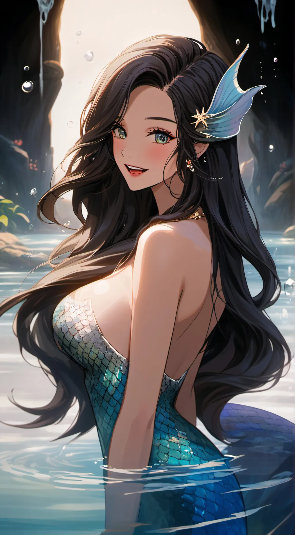 ai character: Siren background