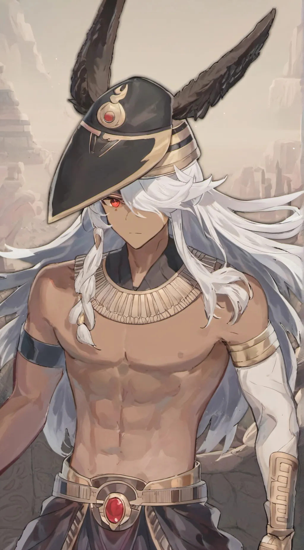 ai character: Cyno background