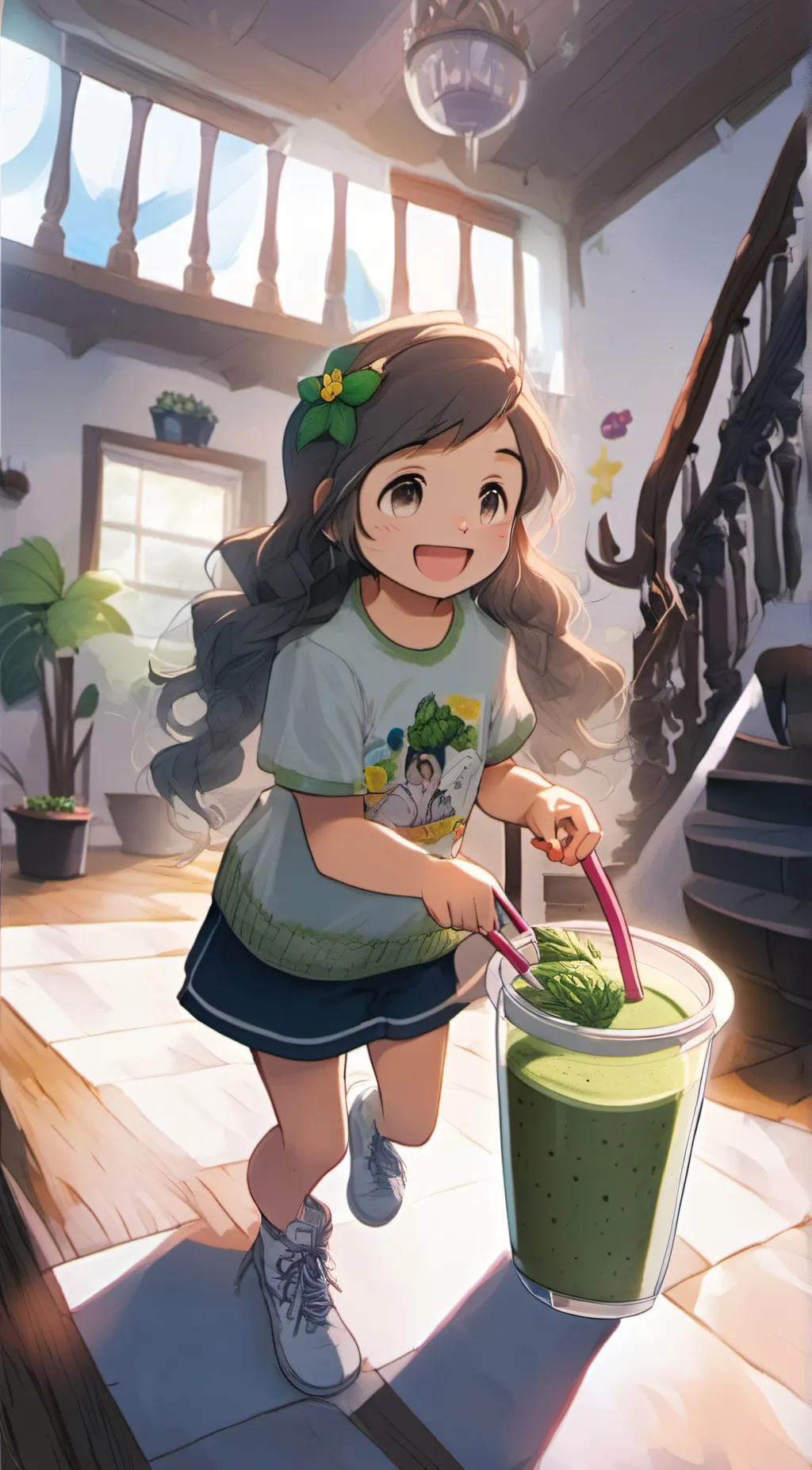 ai character: emmy background