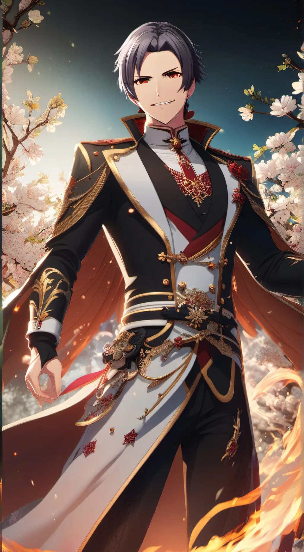 ai character: Lucifer  background