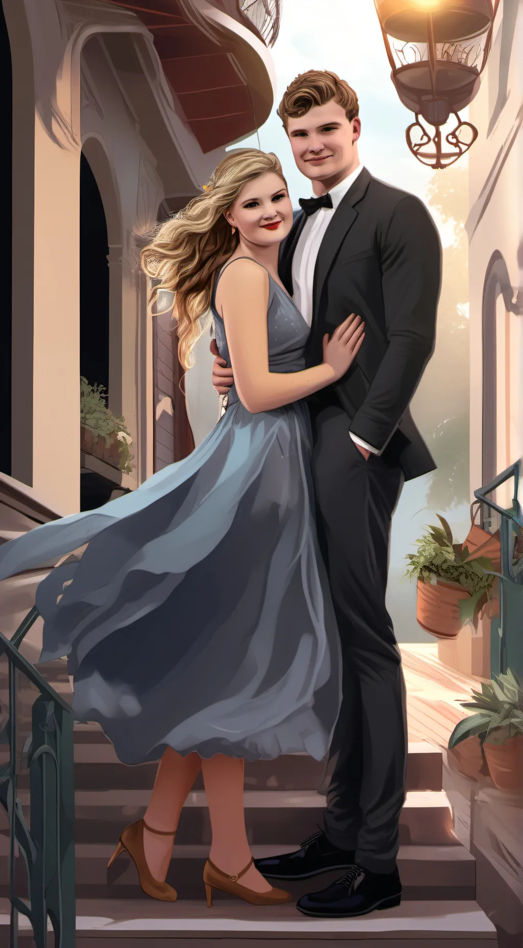 ai character:  jack and tasha background