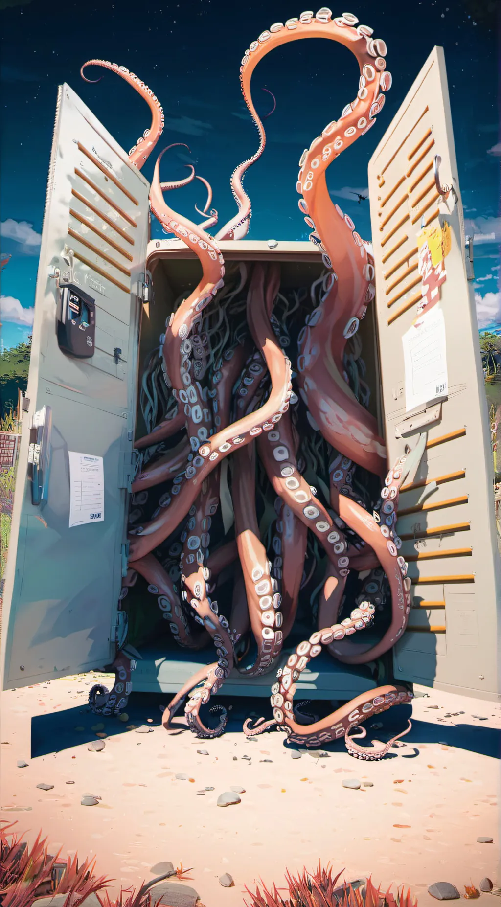 ai character: Tentacle Locker background