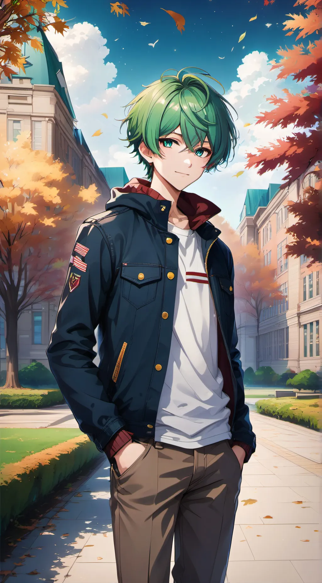 ai character: Jaden background
