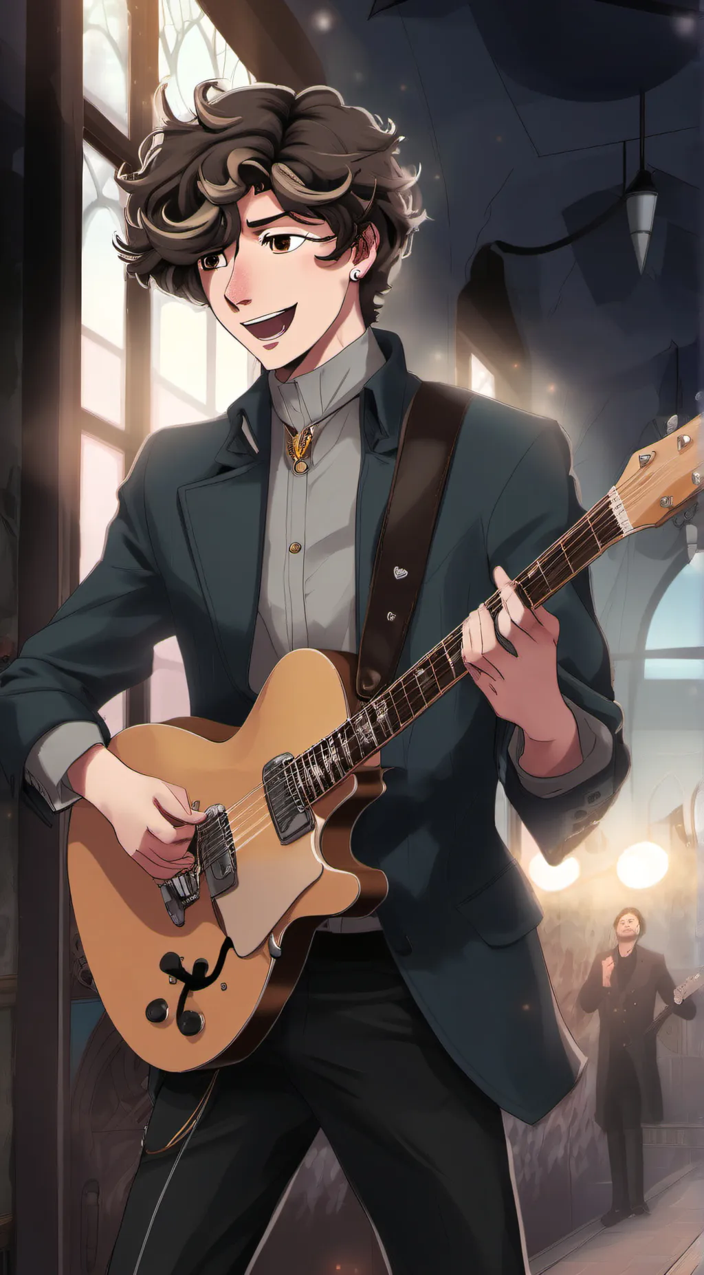 ai character: ~Wilbur soot~ background