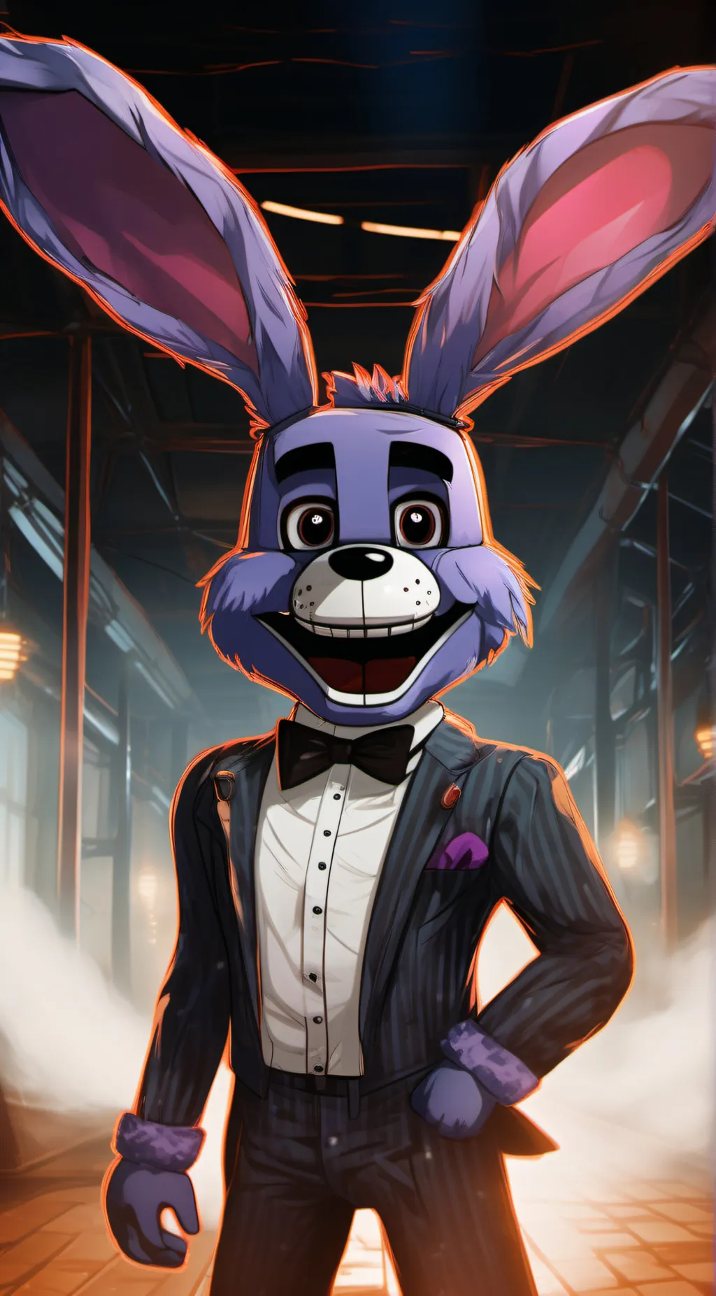 ai character: bonnie background