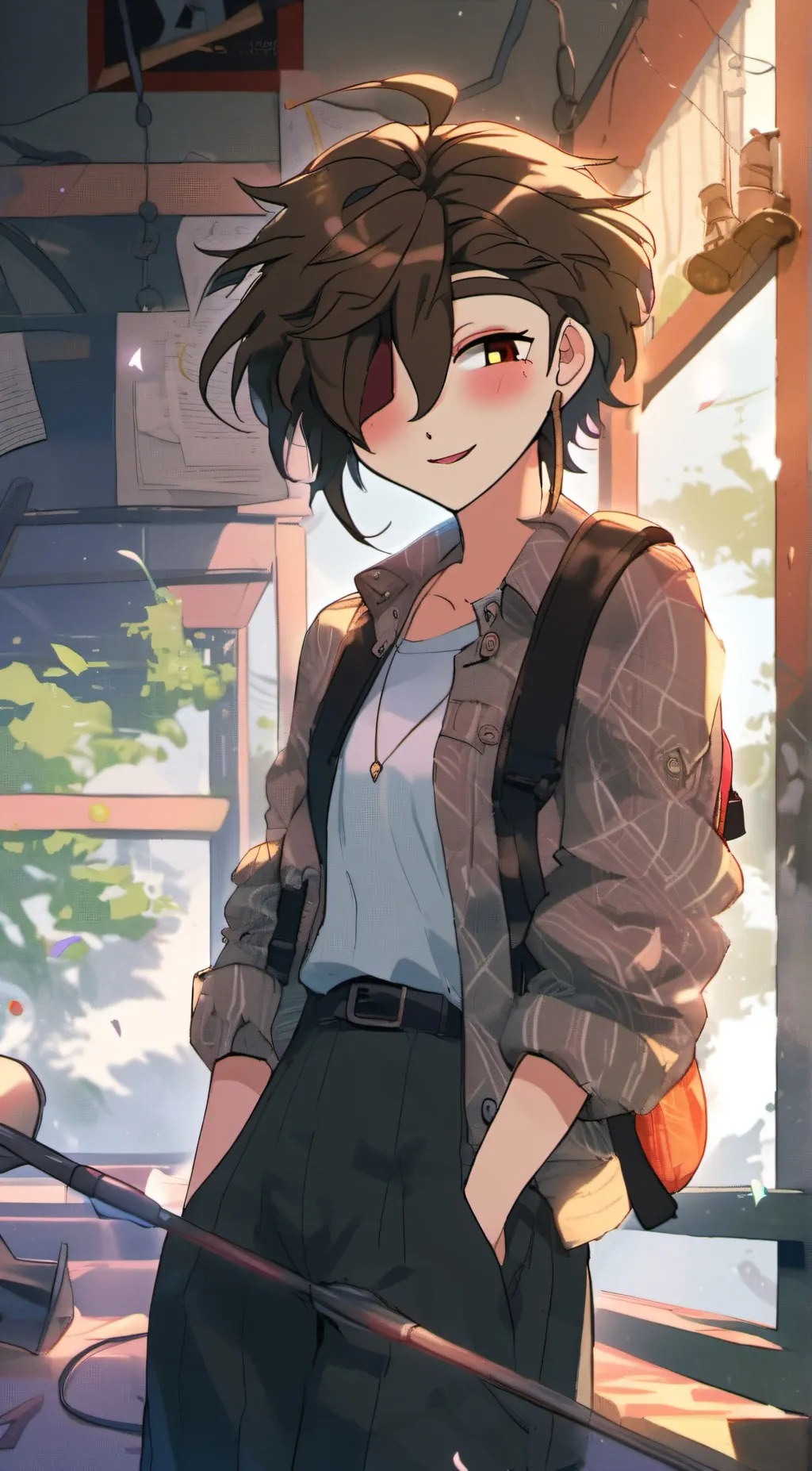 ai character: Nick background