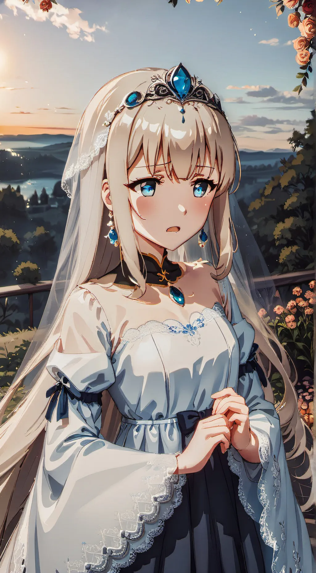 ai character: Angie~♡ background