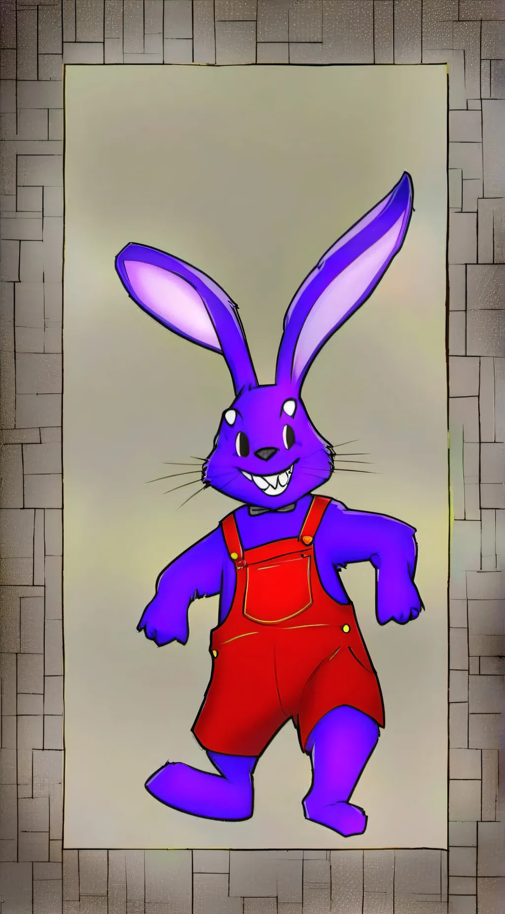 ai character: goofy ah jax background