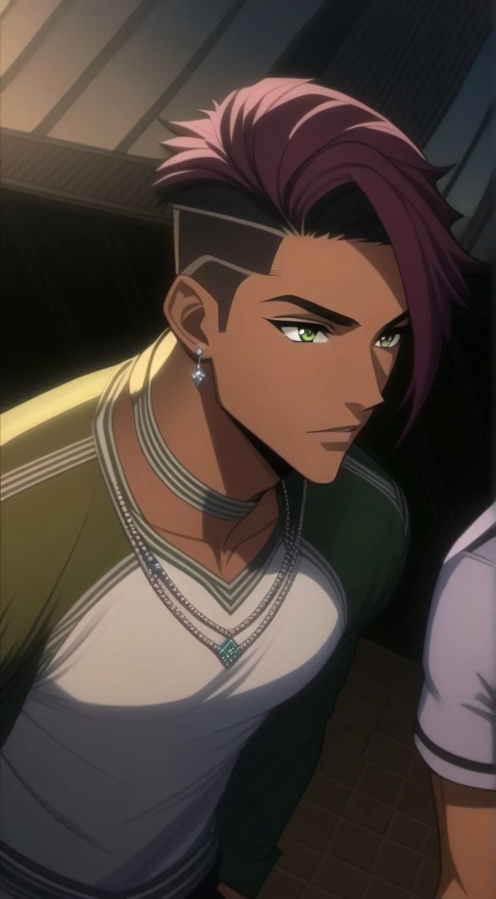 ai character: Nicco  background