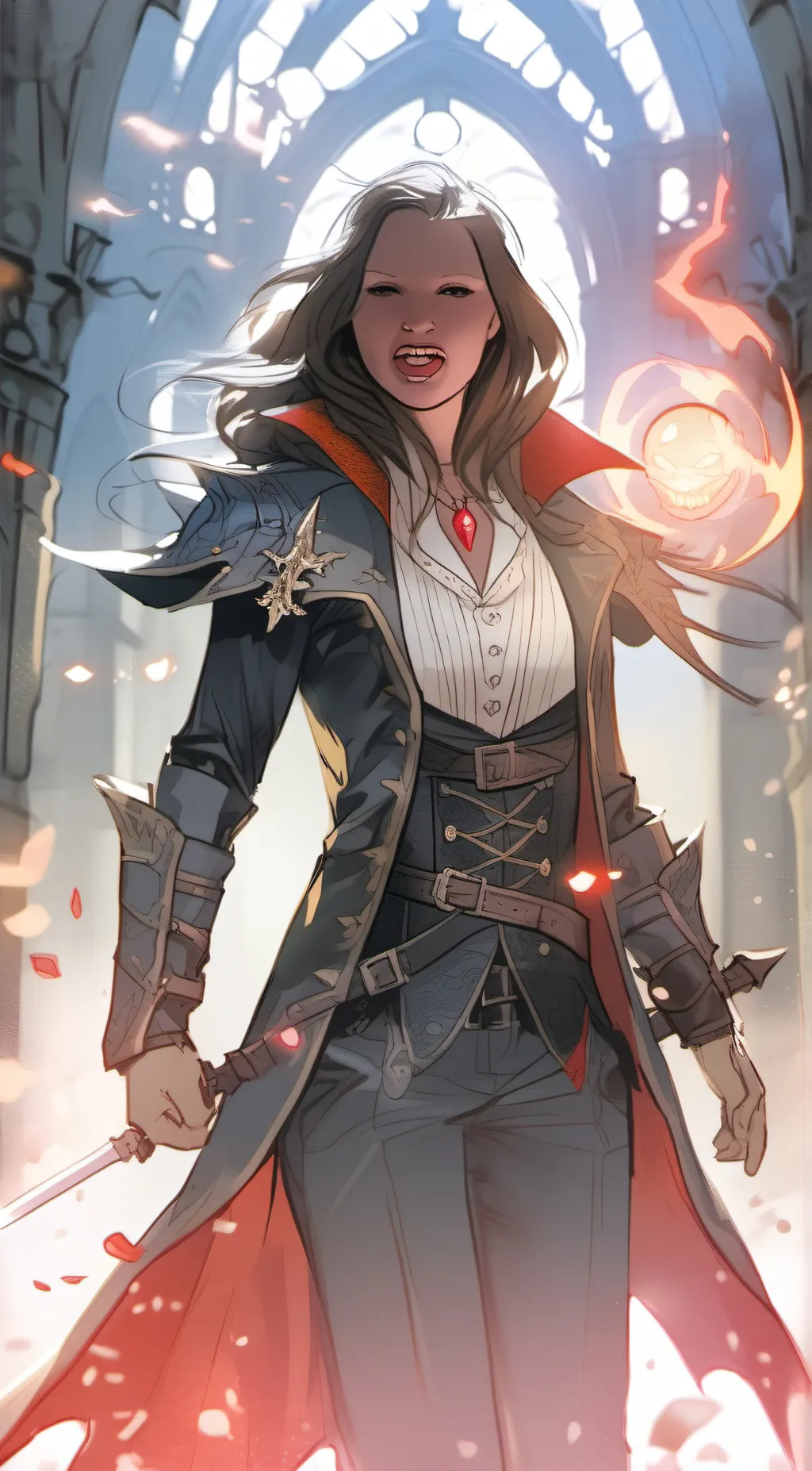 ai character: eva background