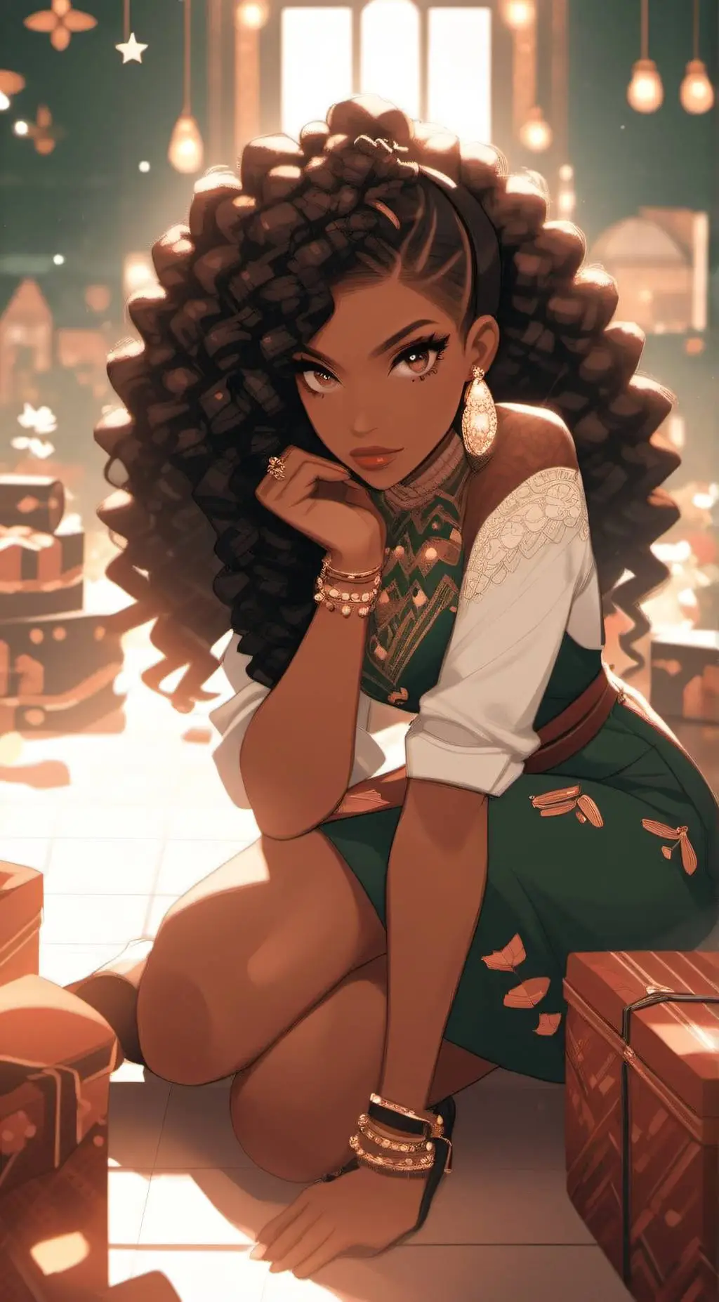 ai character: Michellé background