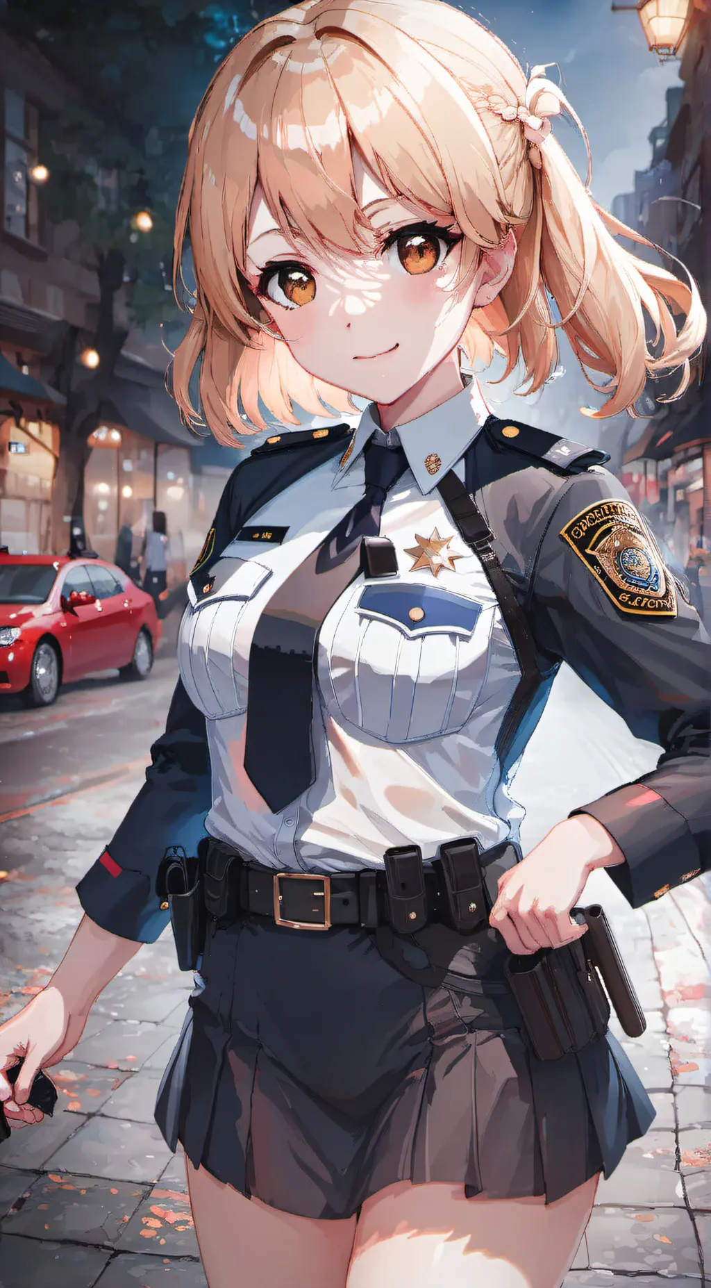 ai character: Vannessa FNAFMOVIE background