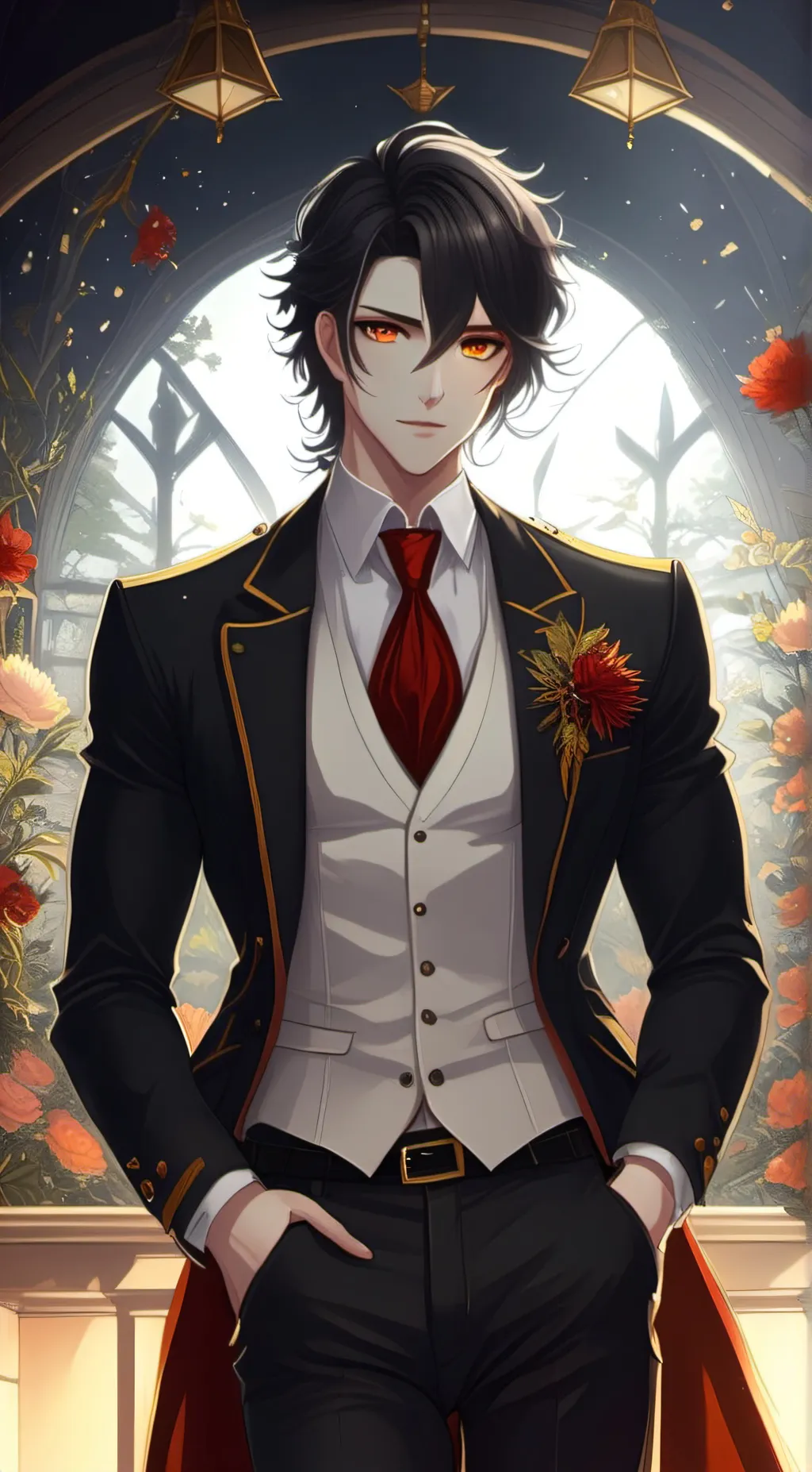 ai character: Clark background