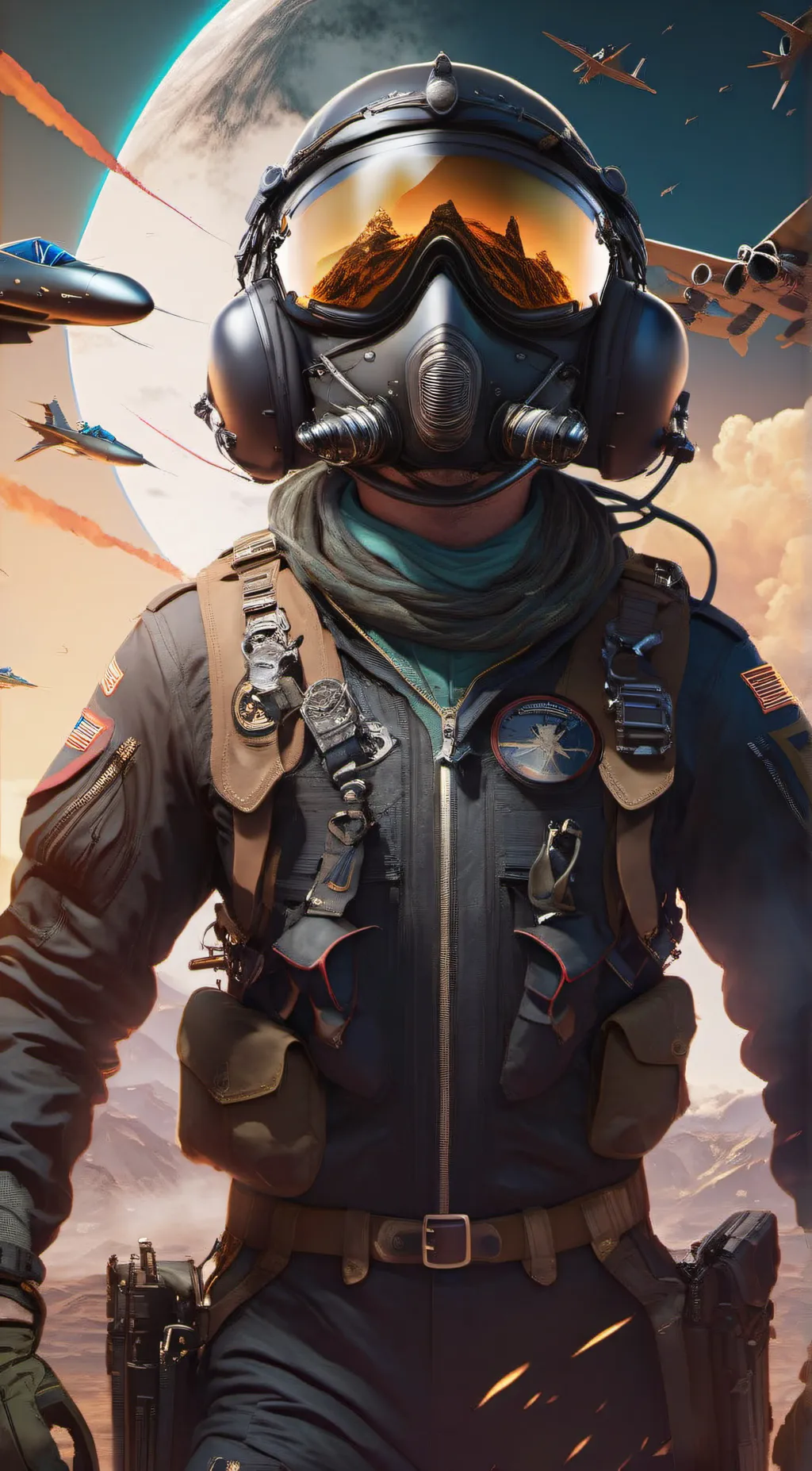 ai character: Max background