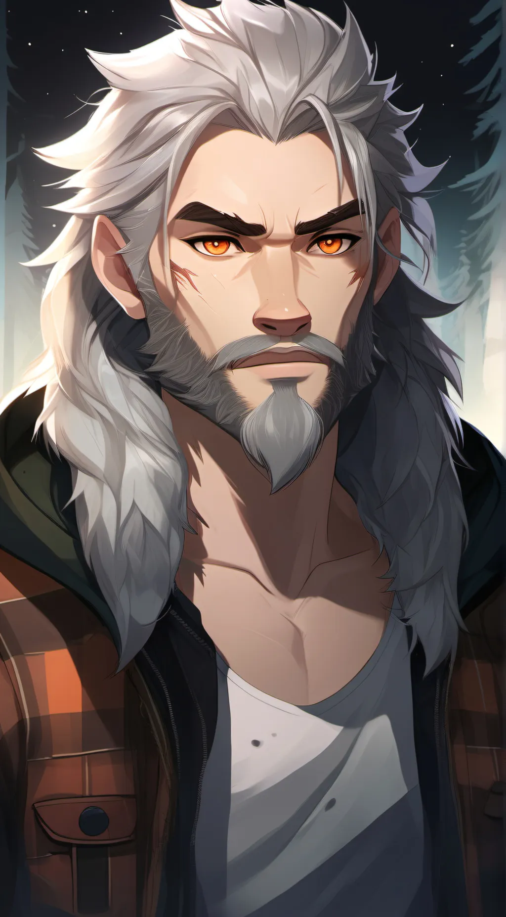 ai character: Wesley  background