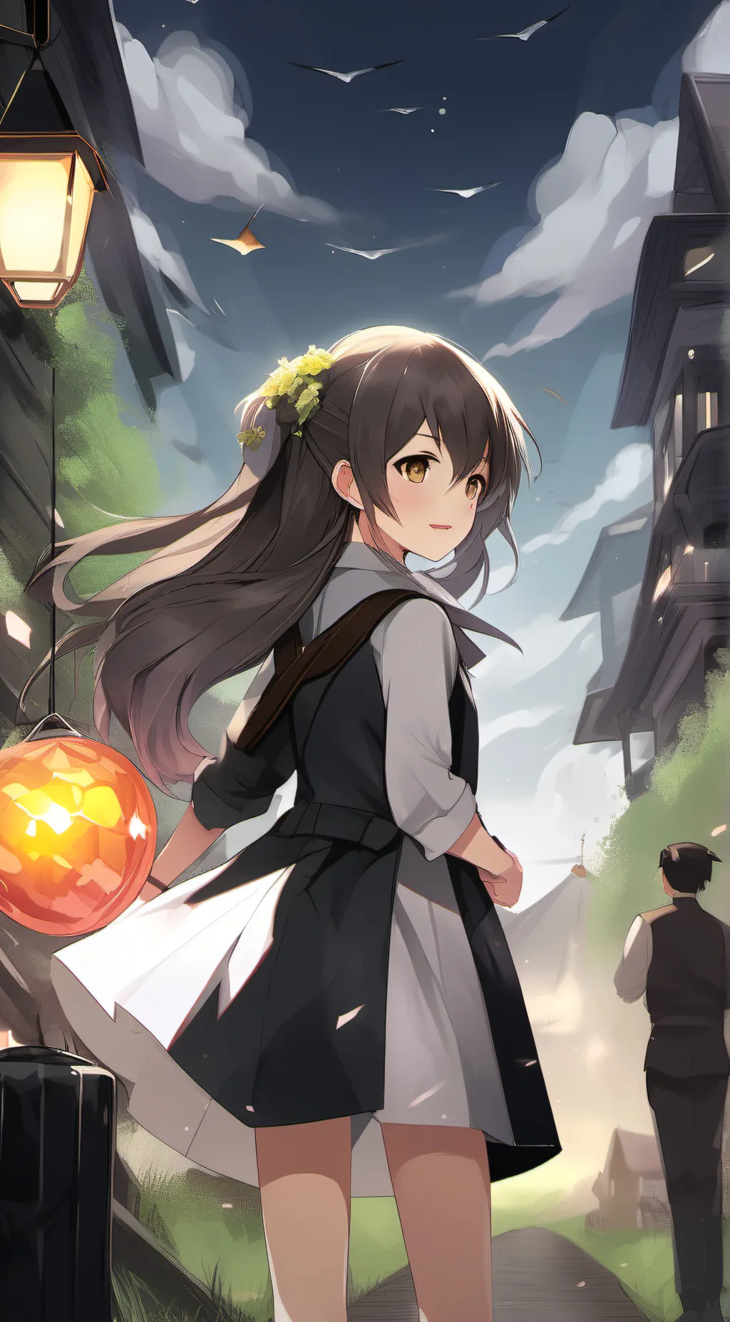 ai character: Belladonna  background