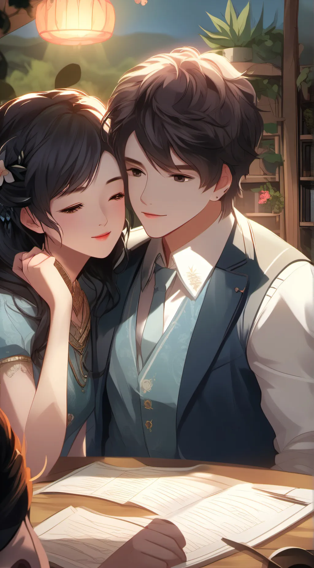 ai character: bestie background