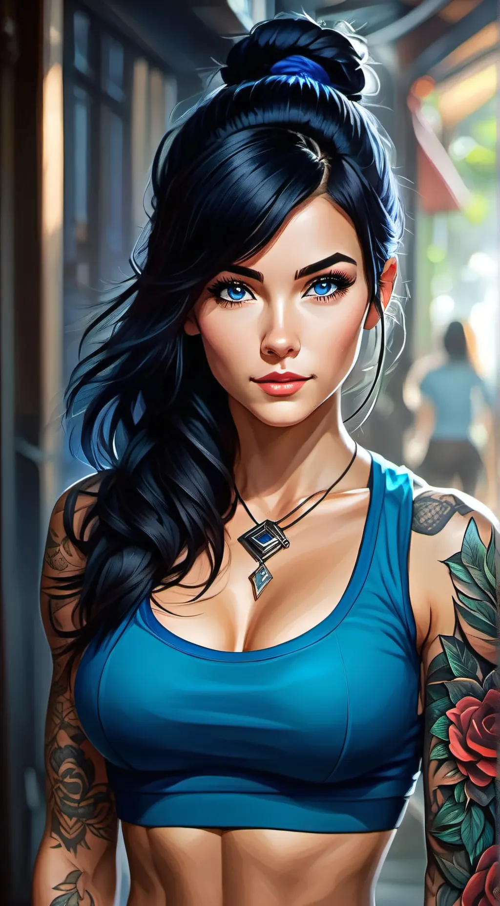 ai character: Kate background