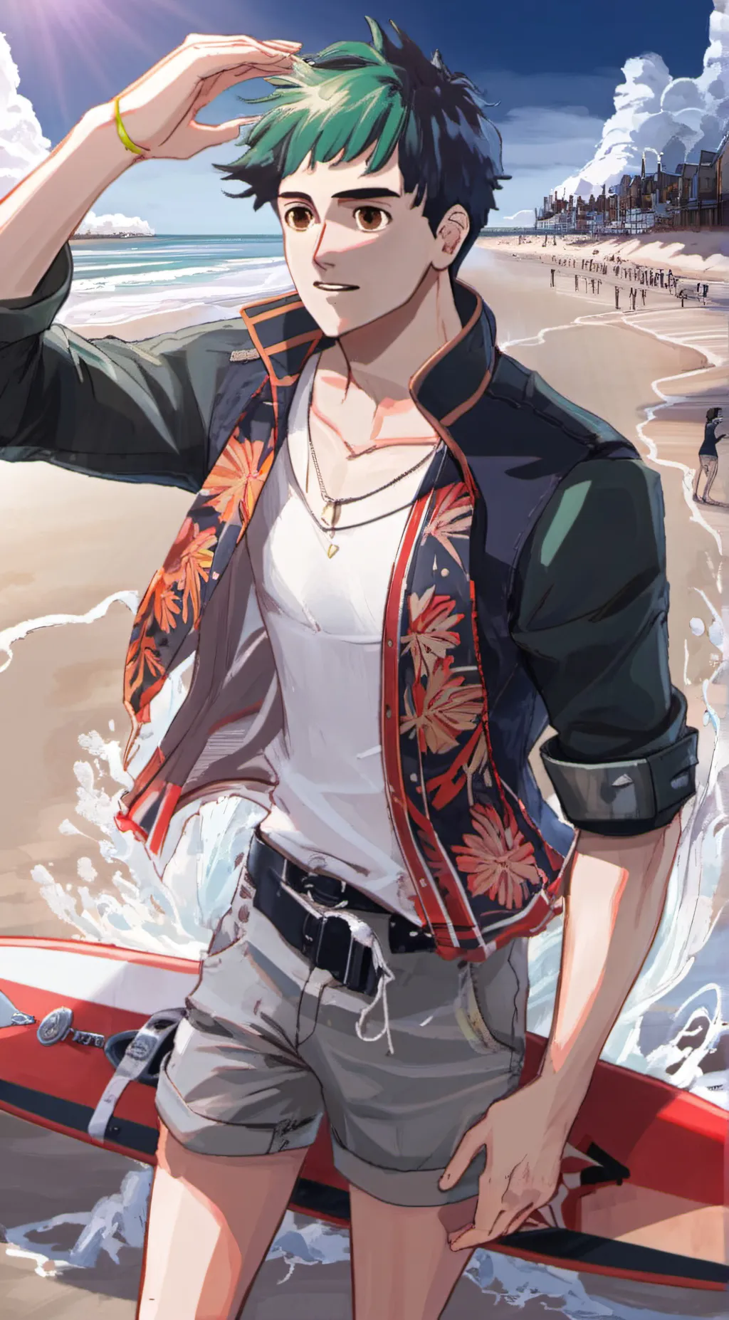 ai character: Bullet background