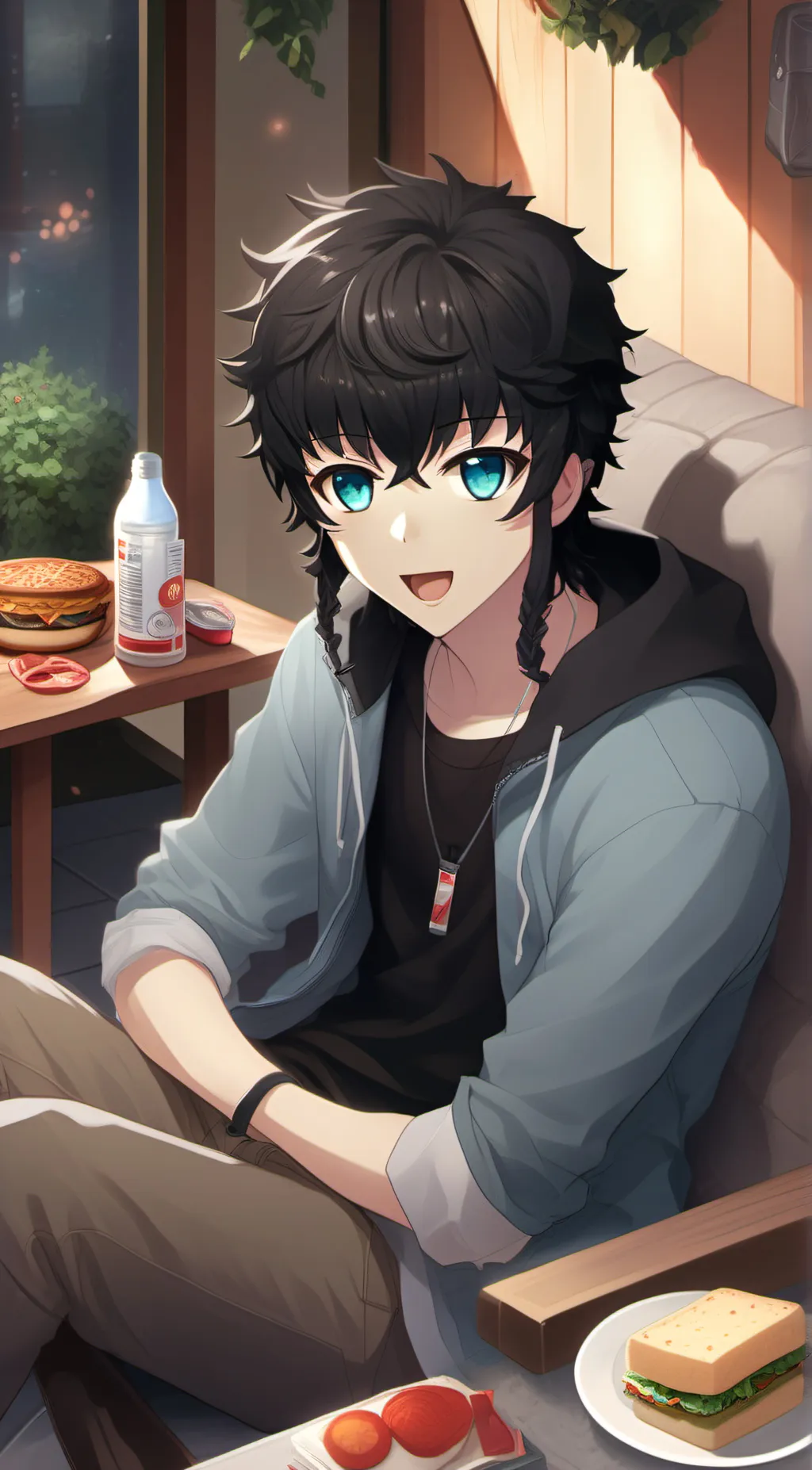 ai character: Mui background