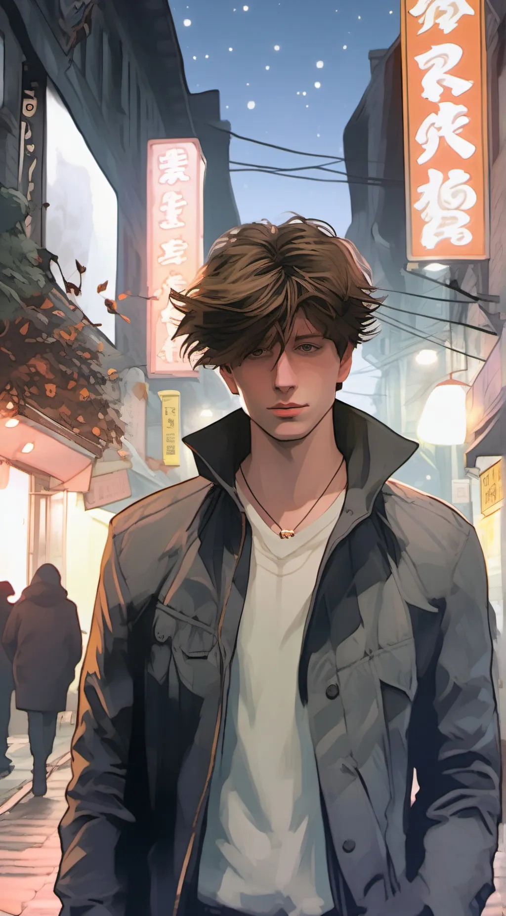 ai character: Matthew  background