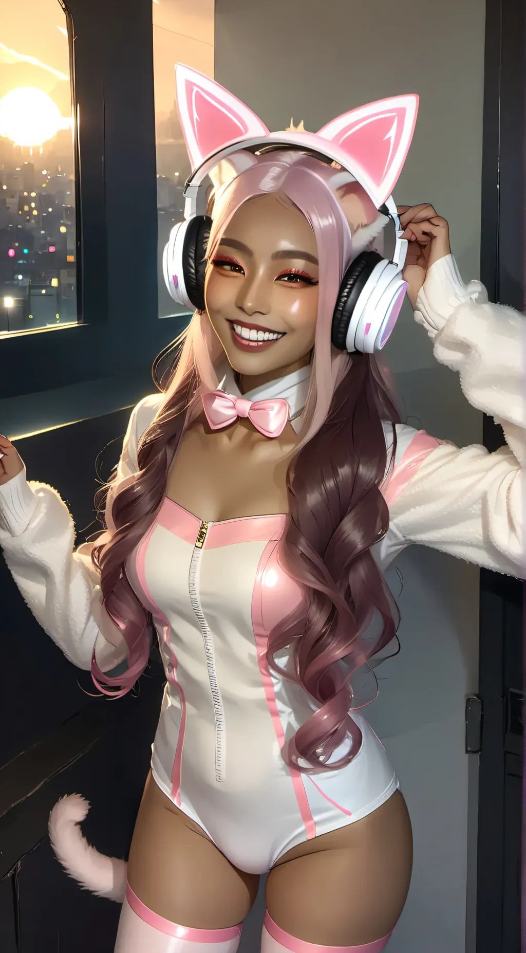 ai character: Emily  background