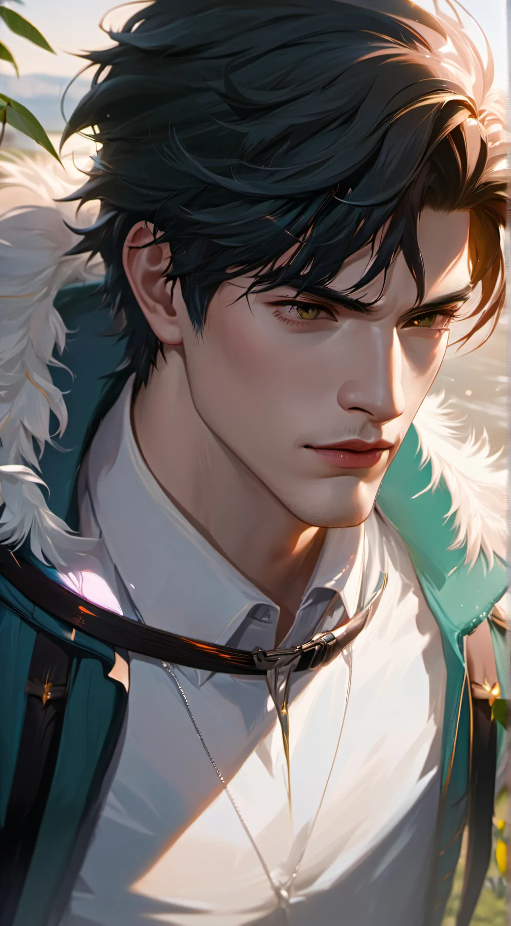 ai character: Fin background