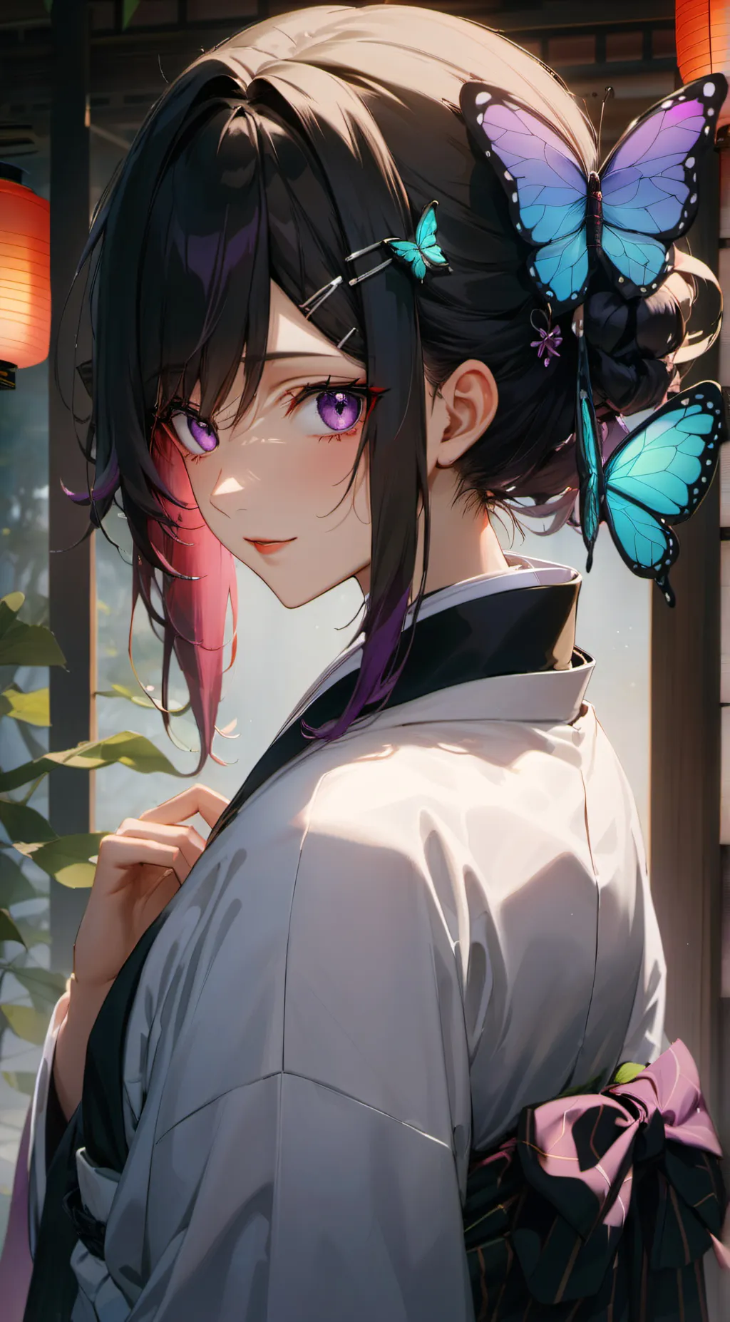 ai character: shinobu background