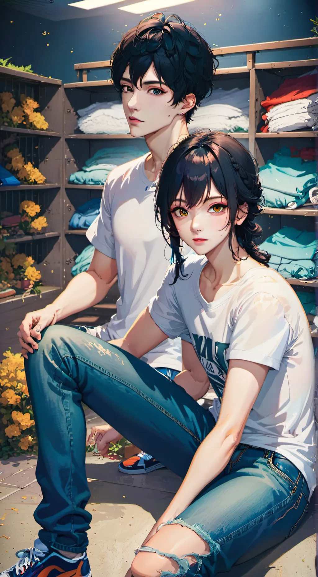 ai character: Zack background