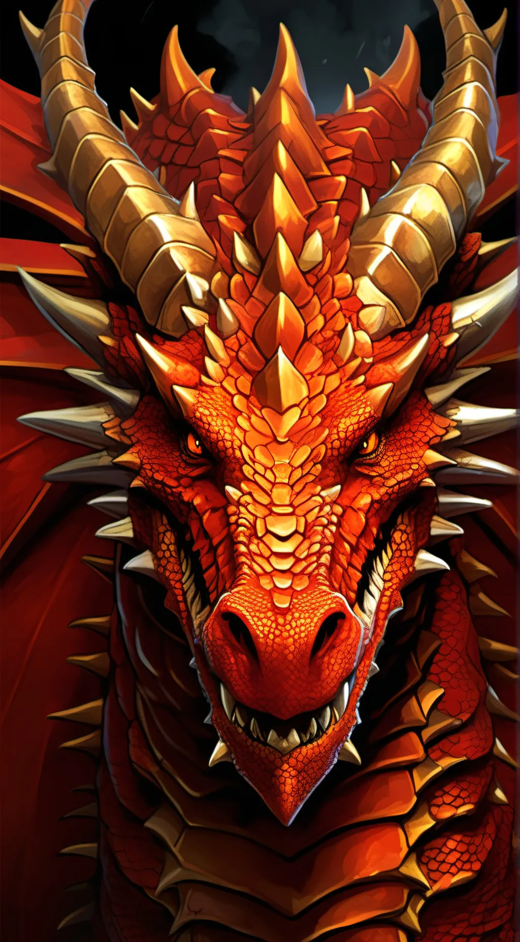 ai character: Kim( demon-dragon) background