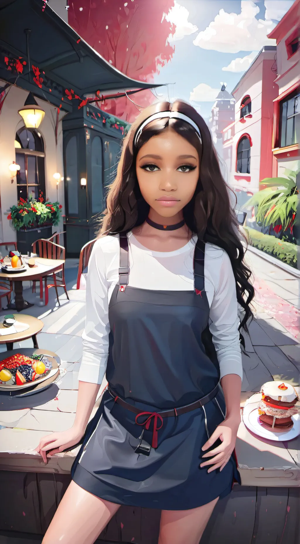 ai character: Elisabeth  background