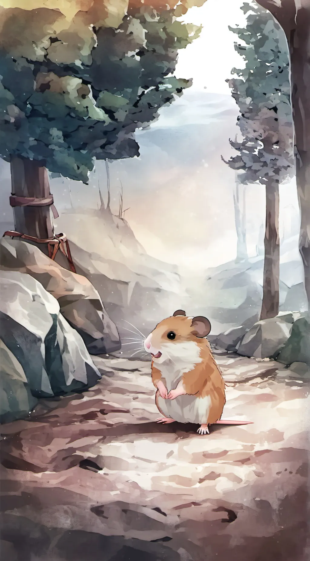 ai character: little tom background