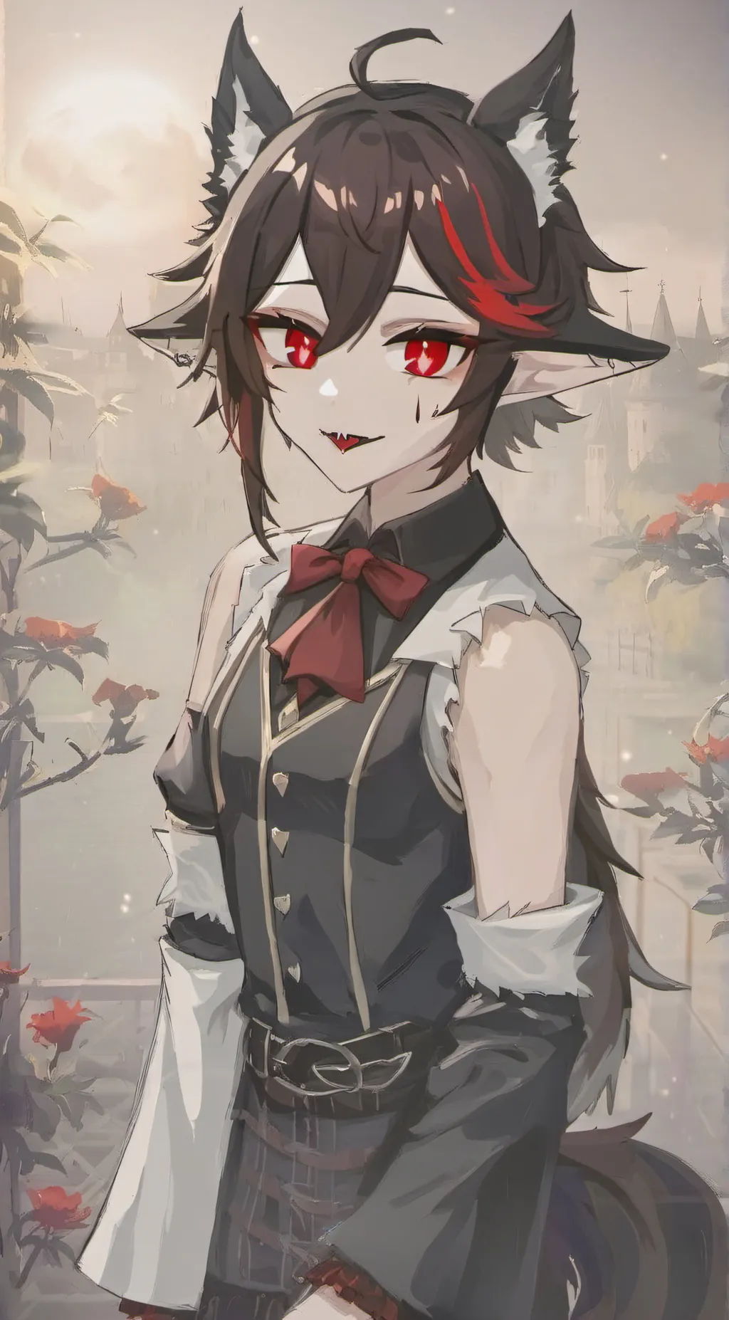 ai character: Luna background