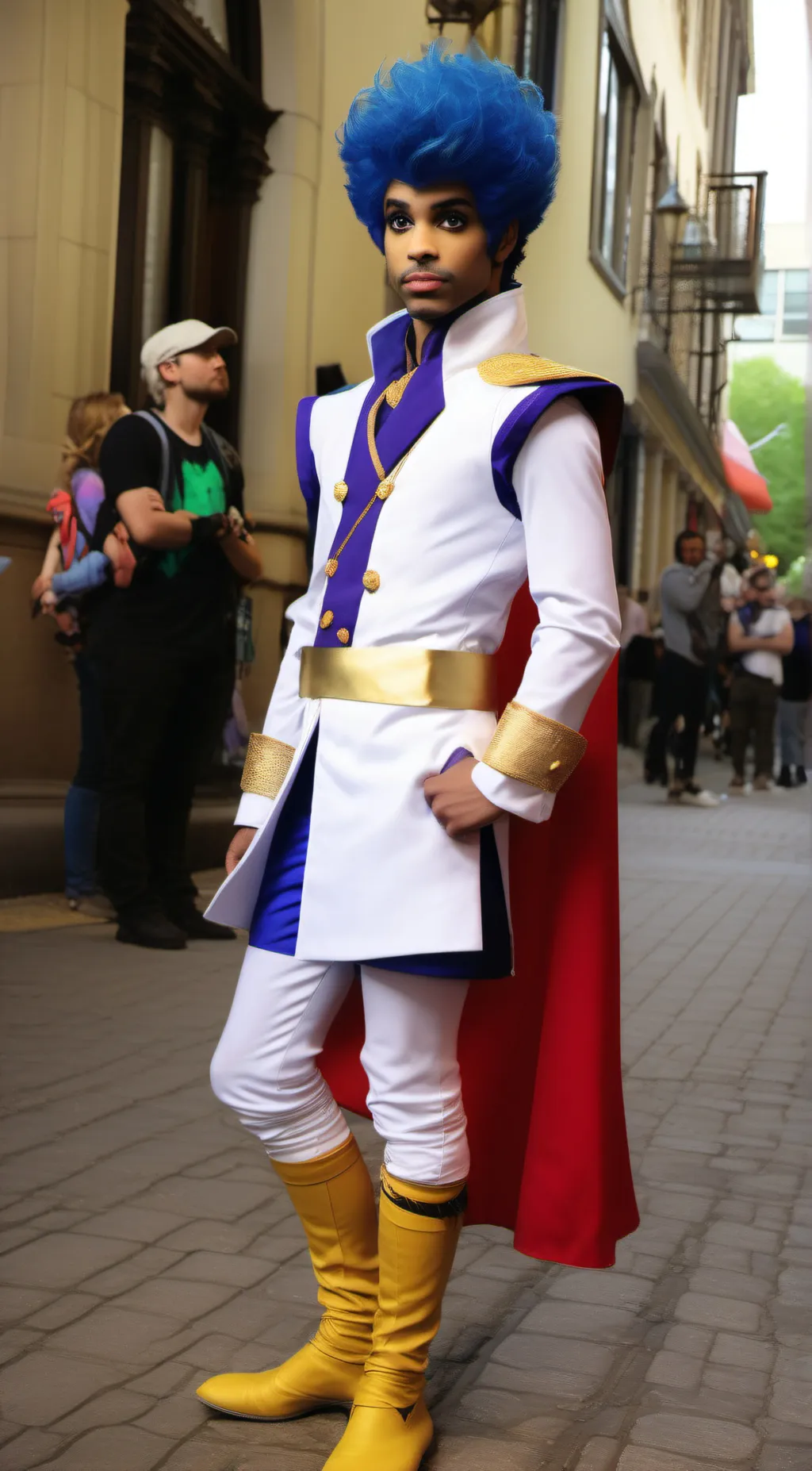 ai character: LoRd FaRqUaD background