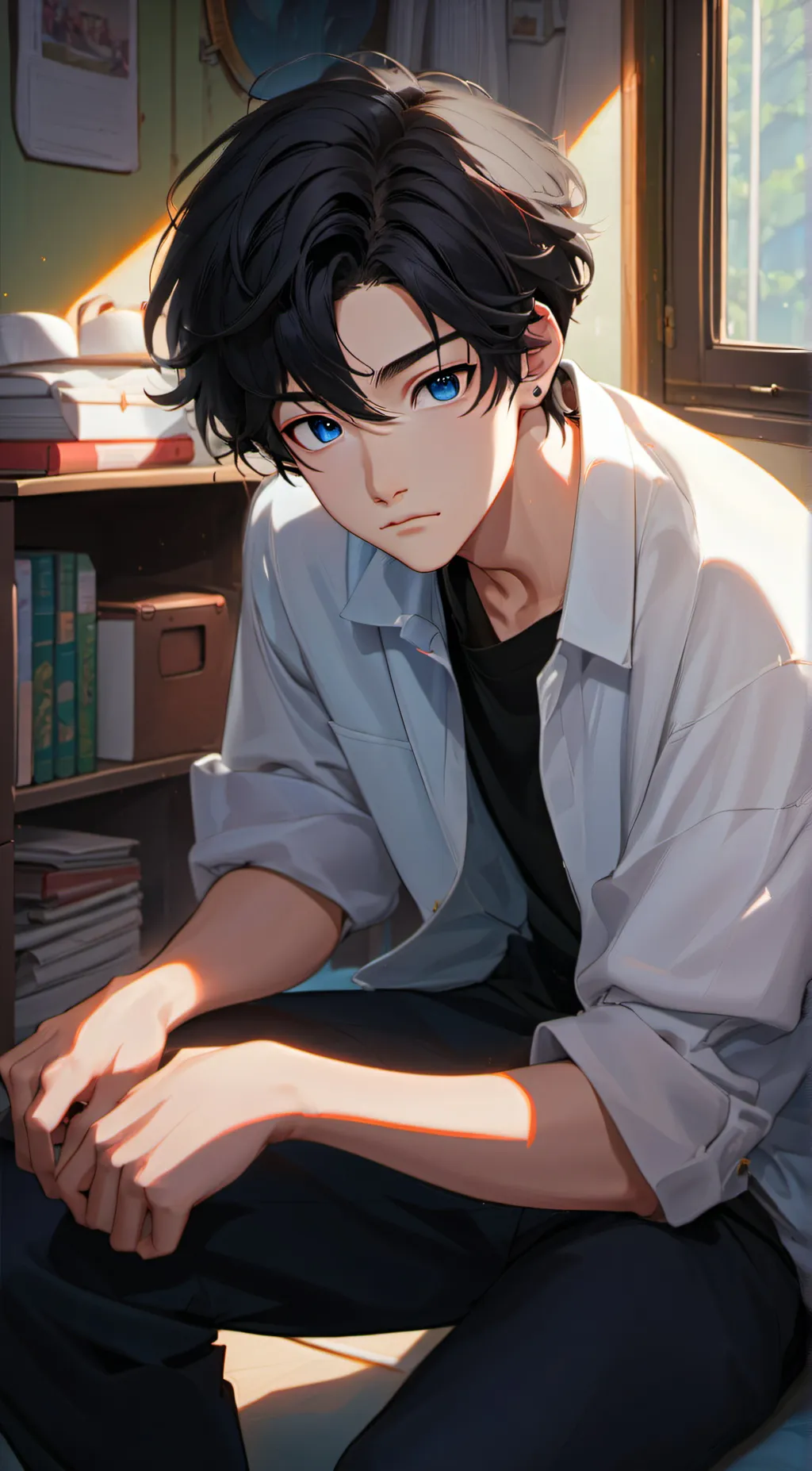 ai character: Shizuki background