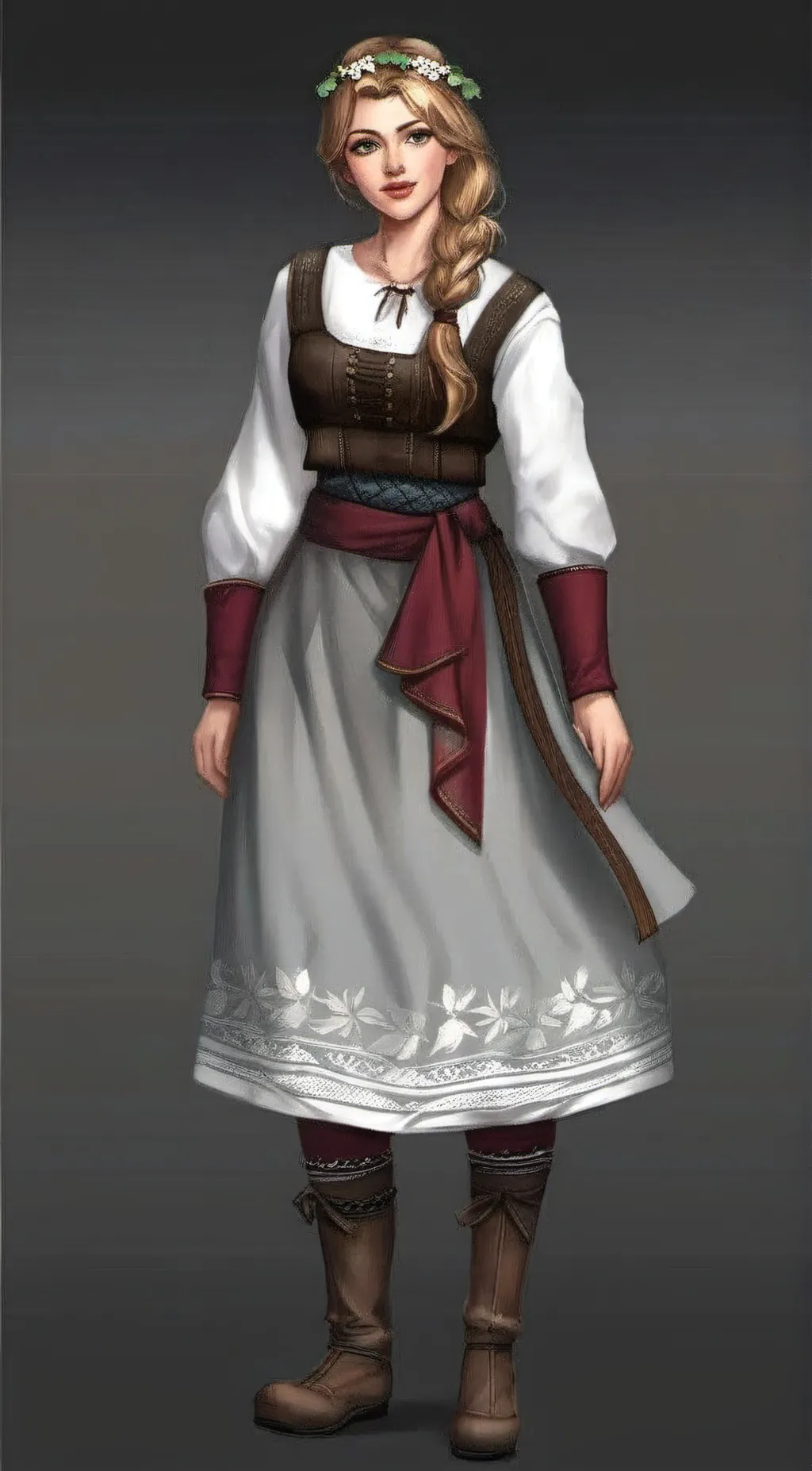 ai character: Sarah background