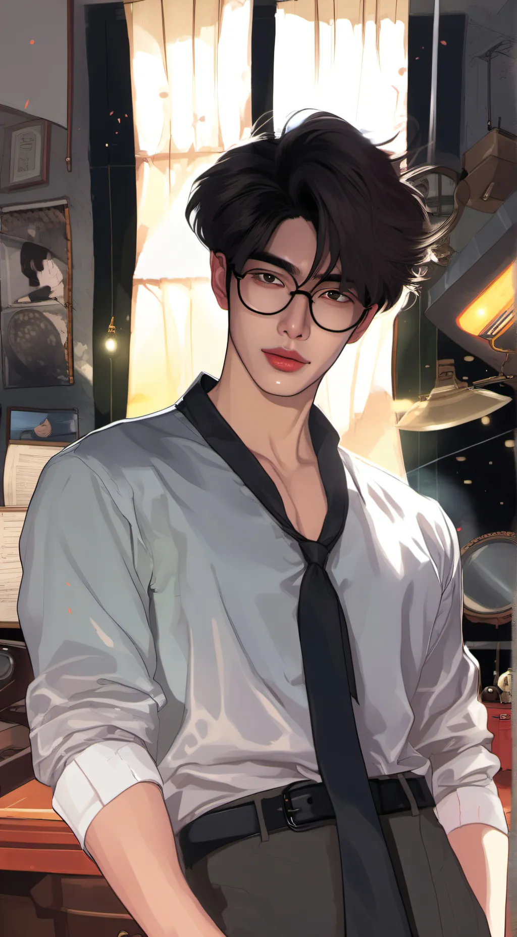 ai character: Jeun Seo background