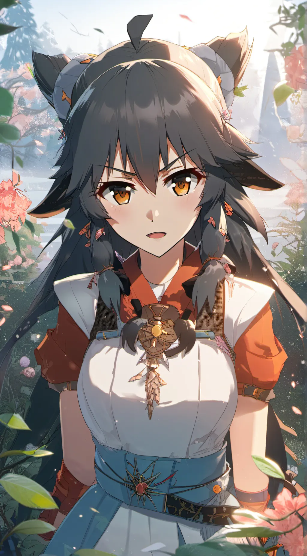 ai character: Emma  background