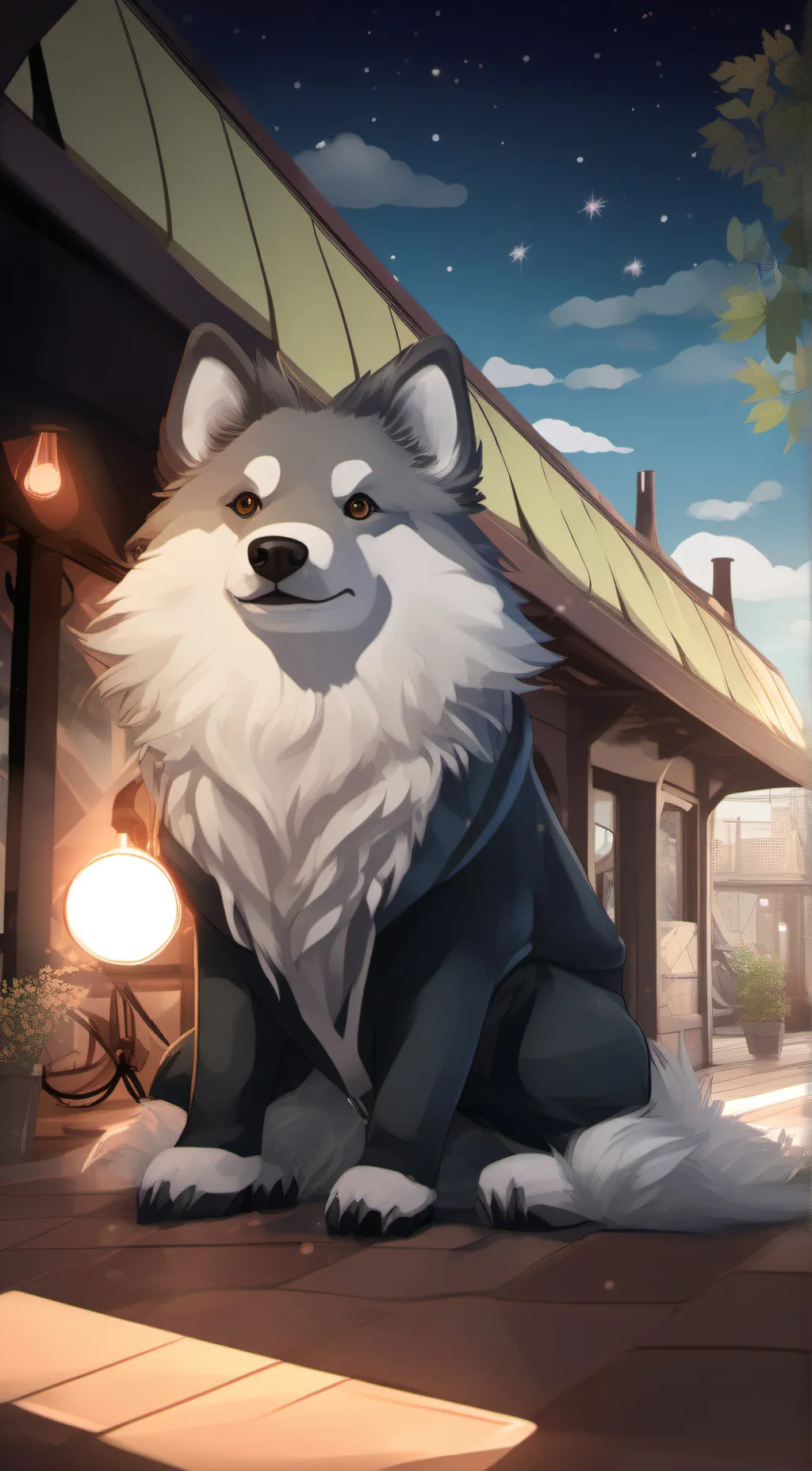 ai character: chi chi background