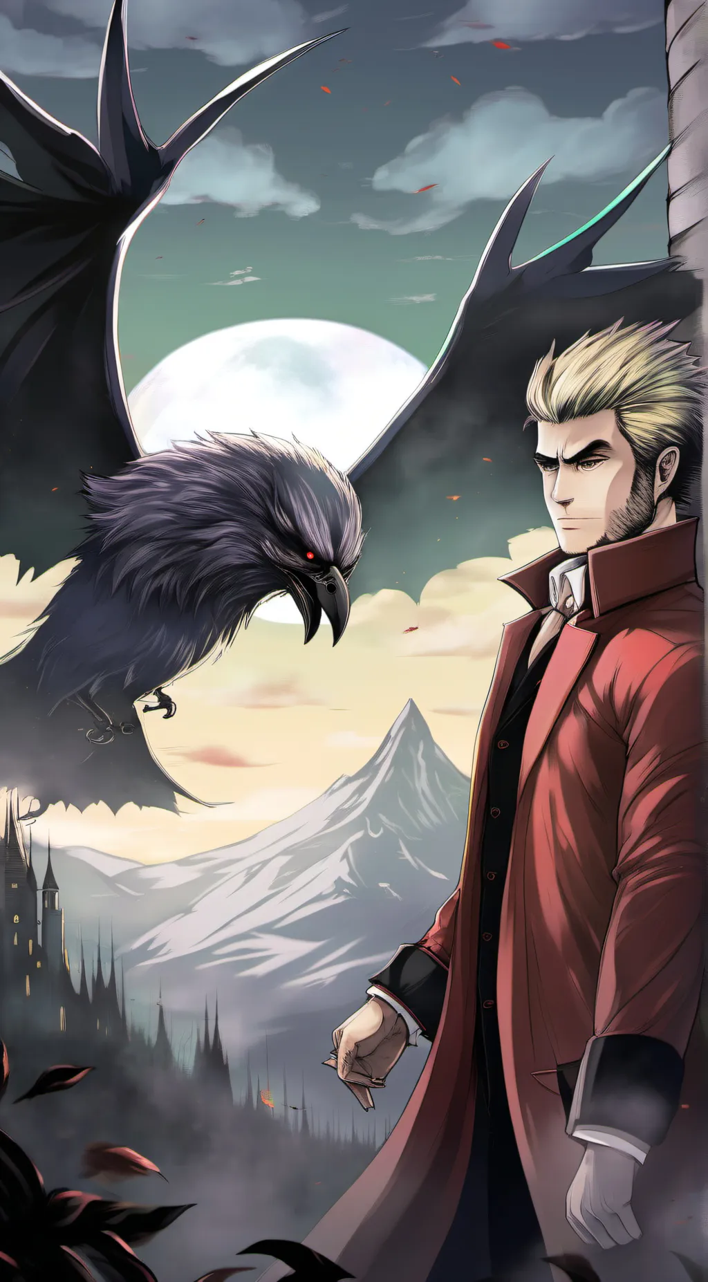 ai character: Aurora Skye background