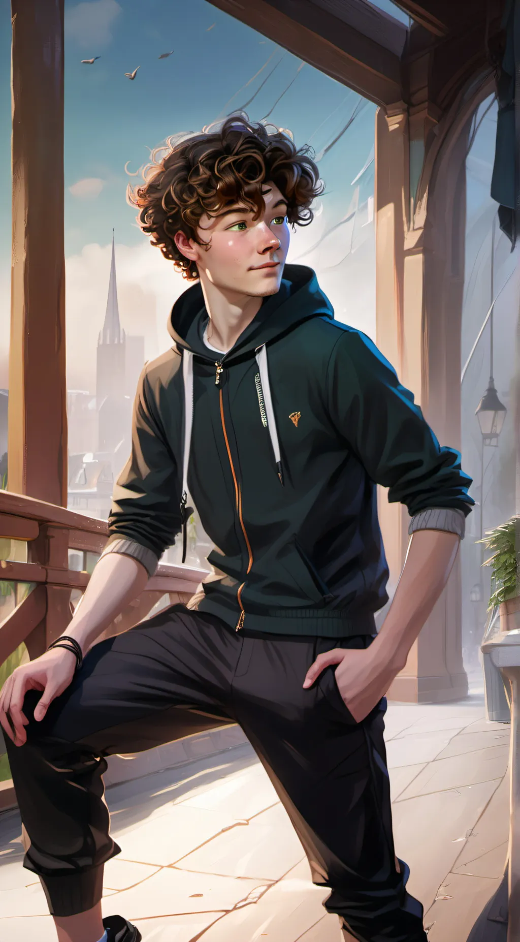 ai character: Luke background