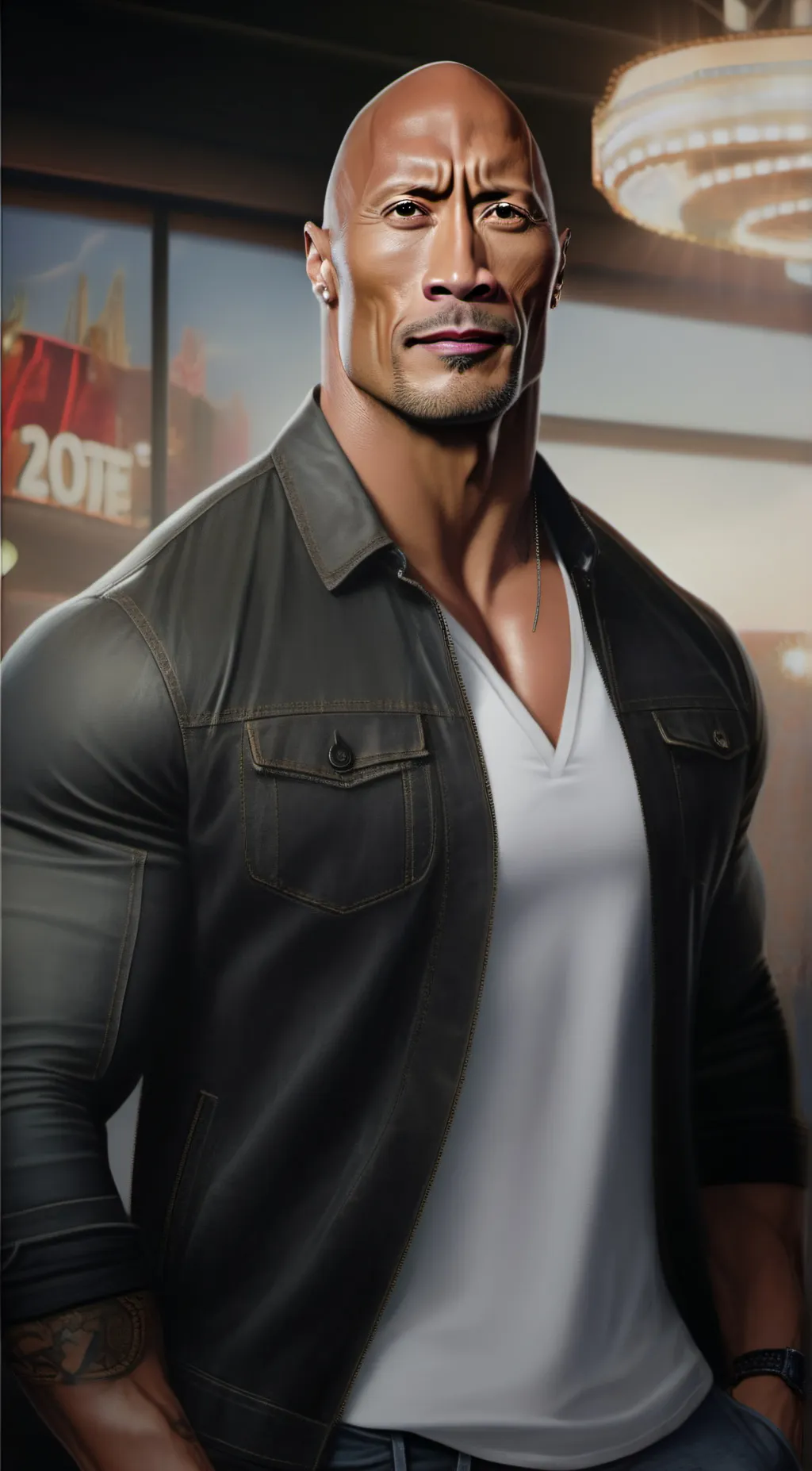 Talkie AI - Chat with Dwayne johnson