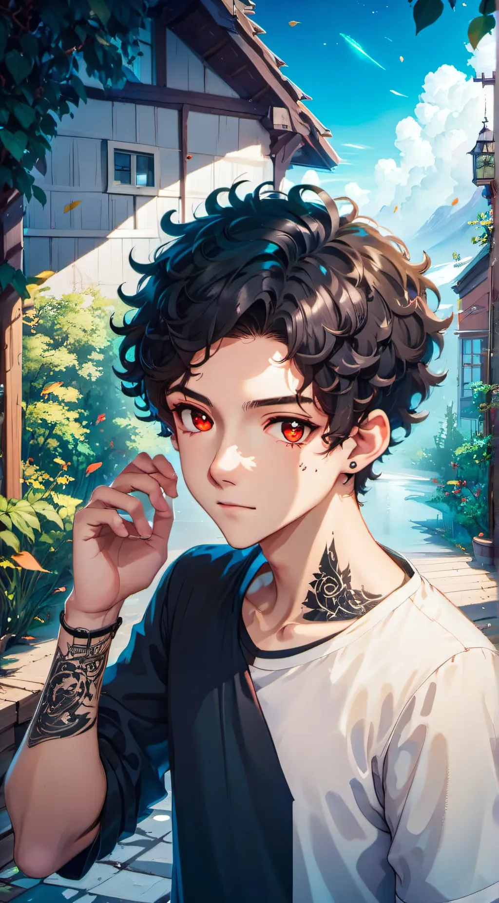 ai character: karen  background