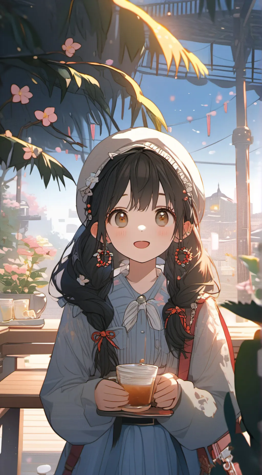 ai character: lilly background