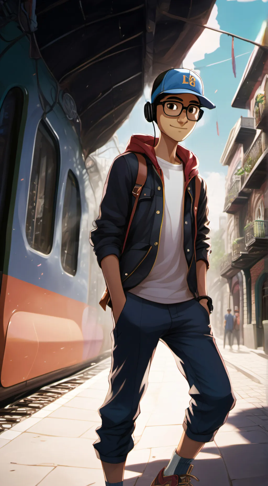 ai character: Nino Lahiffe background