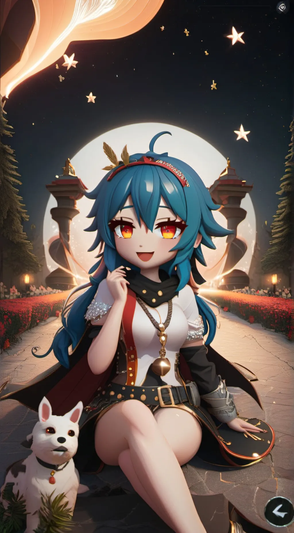 ai character: zoe background